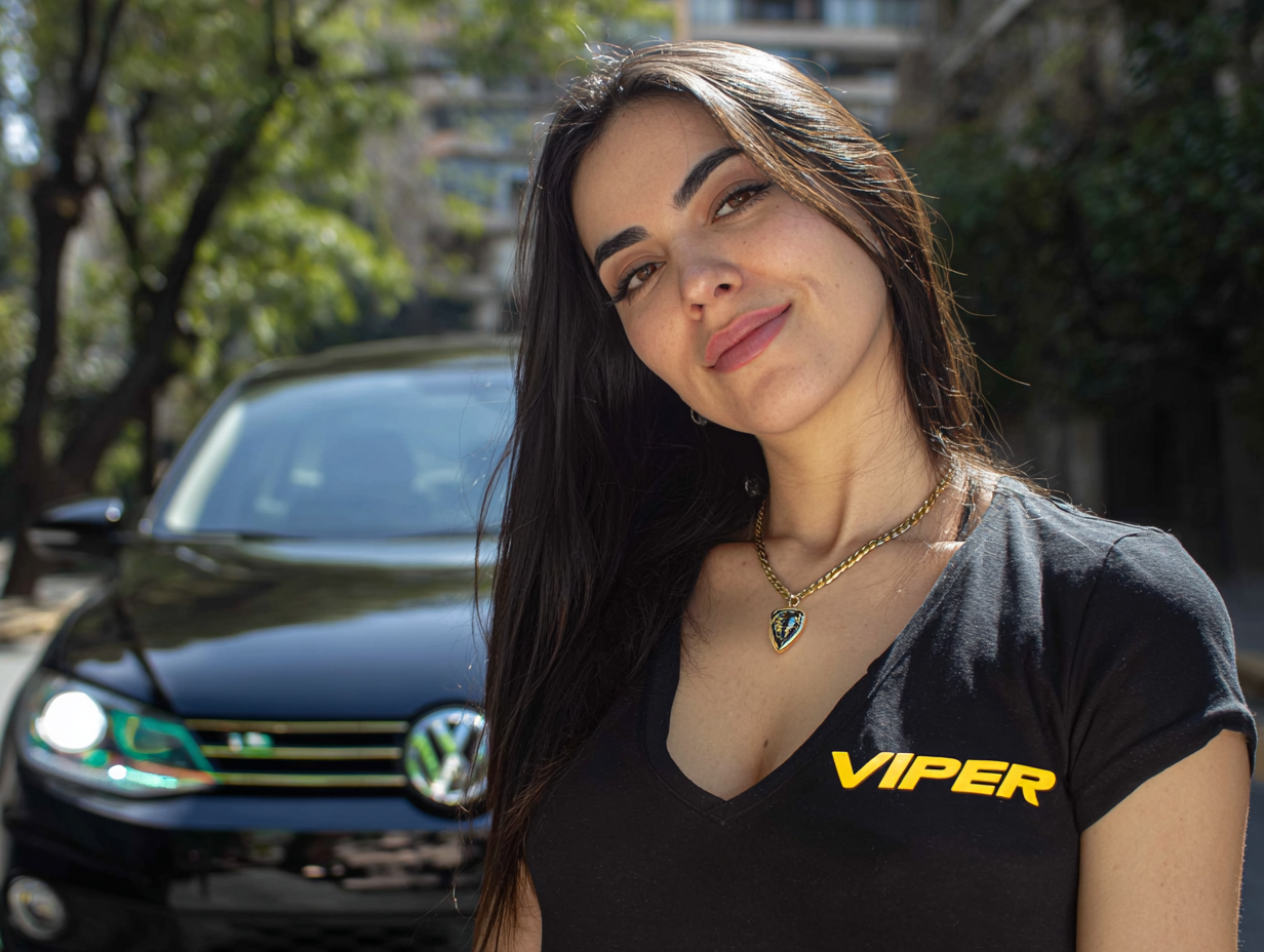 Auto Grande 5 Ojo que simboliza la privacidad en los vidrios del auto.