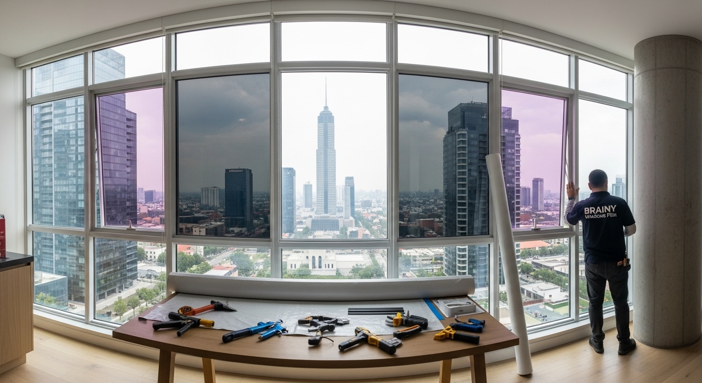 Blog sobre tipos de polarizado para ventanas de oficina