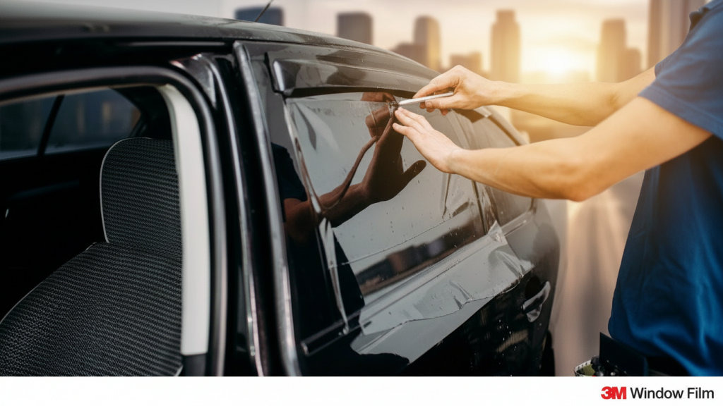 Instalación de película antiasalto a domicilio